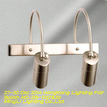Hot Model Modern Glass Entrance Chrome Indoor Wall Light