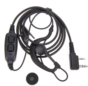 Baofeng Dual PTT Headset Earpiece with Mic - Compatible with Baofeng UV-82, UV-8D, UV-82L, UV-89, UV-82HP Walkie Talkies