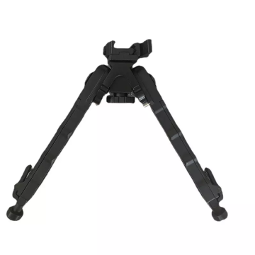 Hot Sell de 360 ​​grados Rotación Metal retráctil Bamboo V9 Bipod por 20 mm