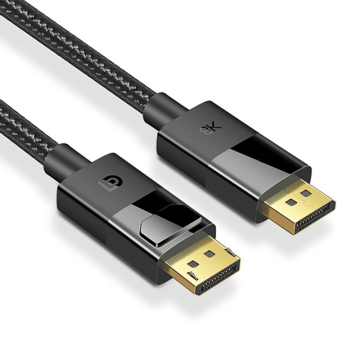 Hochwertiges Displayportkabel 8K 4K 144Hz 120Hz DP Männlich an DP -Mann für PC -Laptop -Fernseher