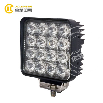 High quality 48w led work light 12v 24v led auto headlight for jeep, truck, tractor, SUV, UTV