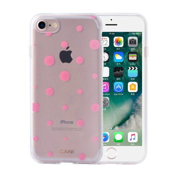 شفاف إمد تبو الوردي النقاط iPhone6 ​​القضية
