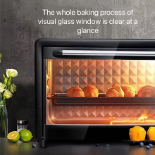 Convection electric oven for even cooking