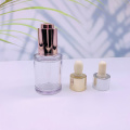 Bouteille de goutte-gouttes de verre cosmétique de haute qualité pour la lotion