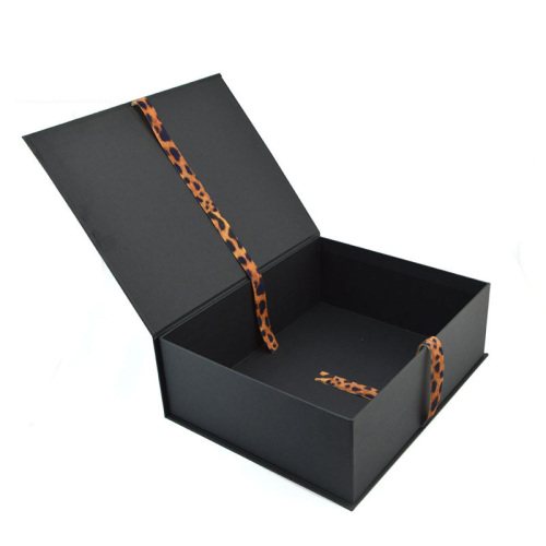Высококачественный великолепный логотип магнитный подарочная коробка
