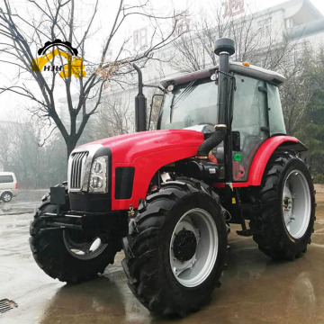 4WD 100 HP Quanchai 4C6 Engine Agriculture Tractor for Small Farms