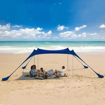 Portable UV Pop Up Beach Shelter Tent for Infants and Sand