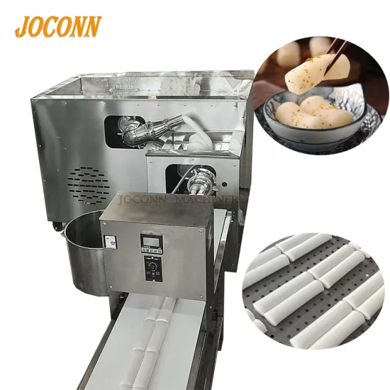 Commercial Spicy Korean Rice Cake (Tteokbokki) Forming Machine