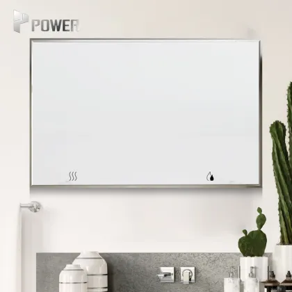 Modern Bathroom Combo: Wall-Mounted Induction Soap Dispenser & Hand Dryer Mirror Cabinet