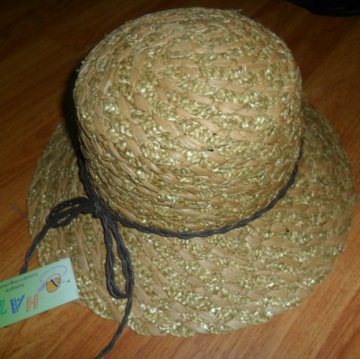 straw bucket hat