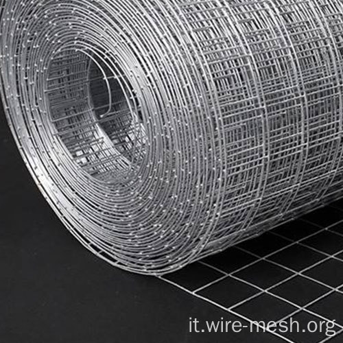 Rulli in maglia saldati in filo di ferro in acciaio inossidabile