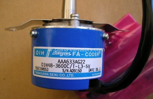 AAA633AG22 Tamagawa Encoder لمصاعد OTIS