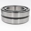 Double row self-aligning roller bearing with brass cage