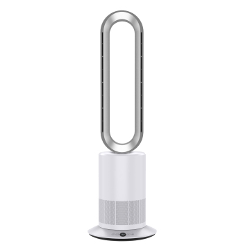 2024 New 2-in-1 Household Strong Wind Leafless Fan - Portable PTC Cool and Hot Bladeless Fan Heater