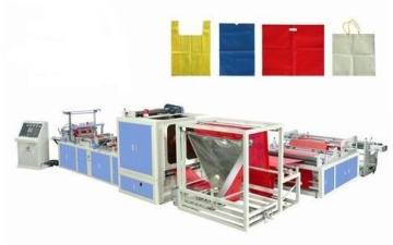non woven fabrics handle shopping bag shoes bag haversack machine