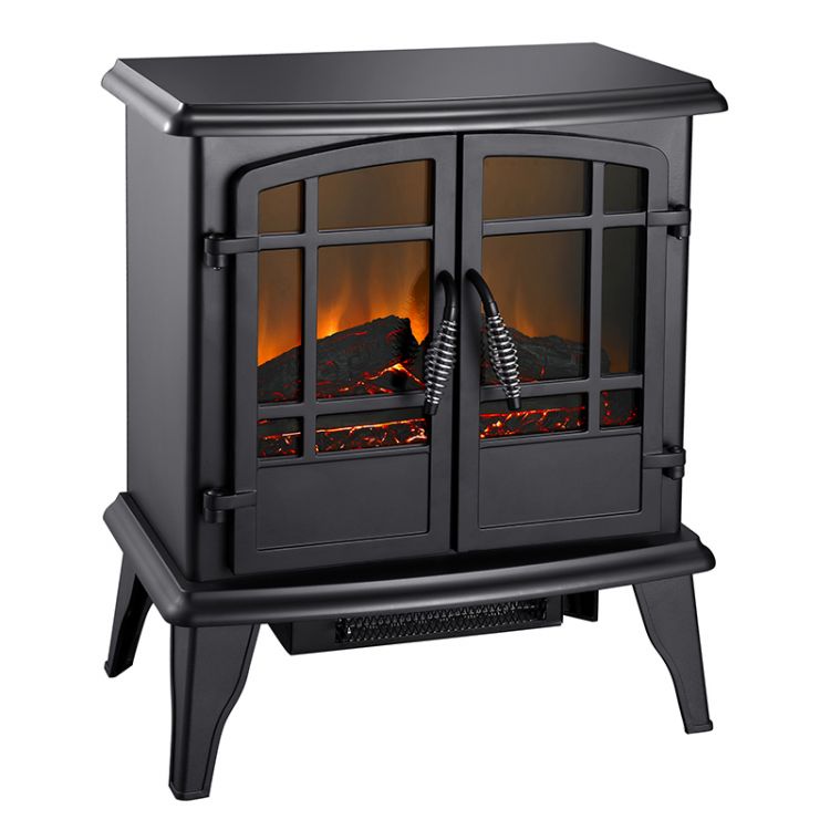 20 Inch Freestanding Matte Black Electric Stove