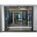 Double folding doors for external entry