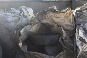 Bloc de graphite coulé spécial