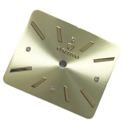 Custom Made square Sunray watch dial watch parts