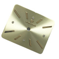 Custom Made square Sunray watch dial watch parts