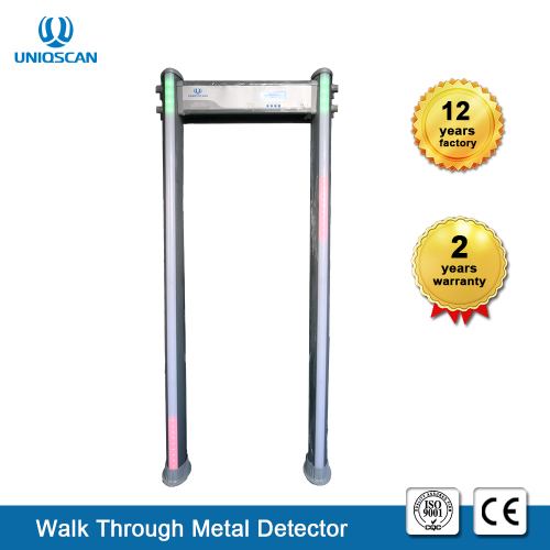 Detector de metales con marco de puerta a prueba de agua IP67