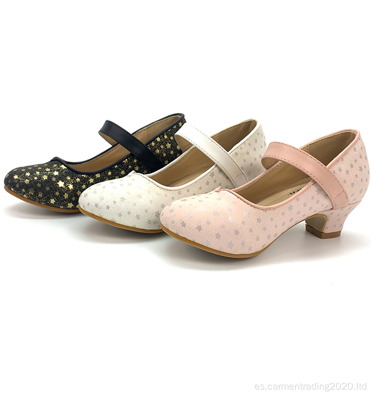 Princesa zapatos diamantes de diario sandalias de fondo de cuña