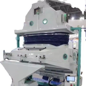 CLJ Double Layer Suction Vibrating Destoner TQSX120*2 - 2*0.25KW, 8-10T/H Grain Processing