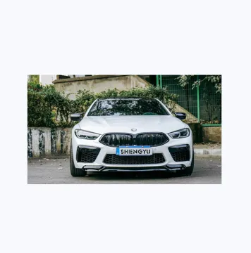 BMW 8 Series Coupe G14 G15 2019-On Car Bumpers Assembly with M8 Upgrade and Rear Lip Exhaust Pipe