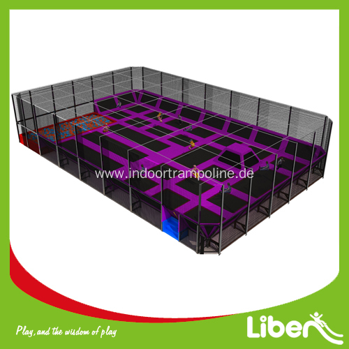 Customized indoor trampoline park for shopping mall