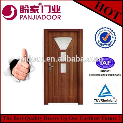 Glass interior PVC door PJ-15-63-1 (Top quality,quickly lead time.Reasonable price)