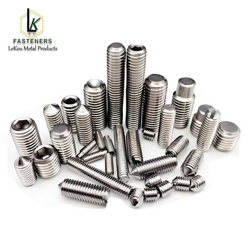 Установачны шруба з шасціграннай муфтай з нержавеючай сталі