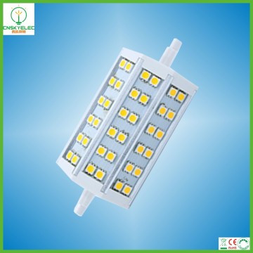 r7s 118mm led lamp 5050smd 8w r7s led 200 degree Dimmable