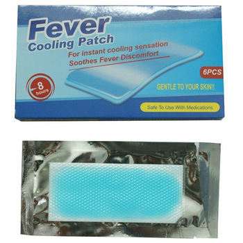 high effective fever cooling gel patch for kids and adults