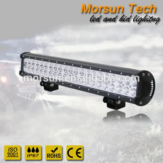 cheap 20inches 126w light bar, 20 inch lightbar led double row, 20" light bar