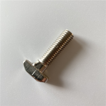 Galvanized Steel Spring Loaded T-Screws and Bolts for 40 Series Aluminum Profiles: Sizes M8x25, M8x33, M8x39, M8x50