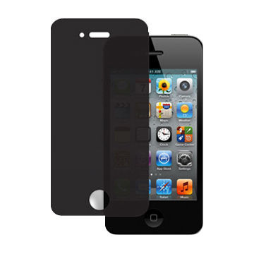 Four-Way Privacy Screen Guard for Apple's iPhone 4S, Made of 100% Imported PET