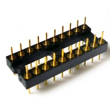Gold Plated Contacts IC & Component Socket 1 Contacts PCB Socket 0665 Series Gold Plated Contacts IC & Component Socket 1 Contacts PCB Socket 0665 Series