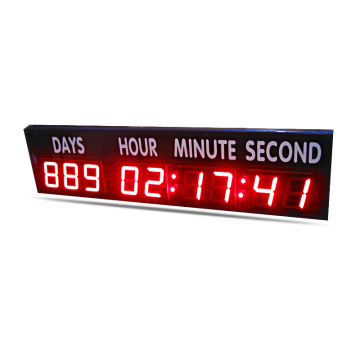 Hong Digital Clock - Temporizador de cuenta regresiva LED infrarroja personalizable