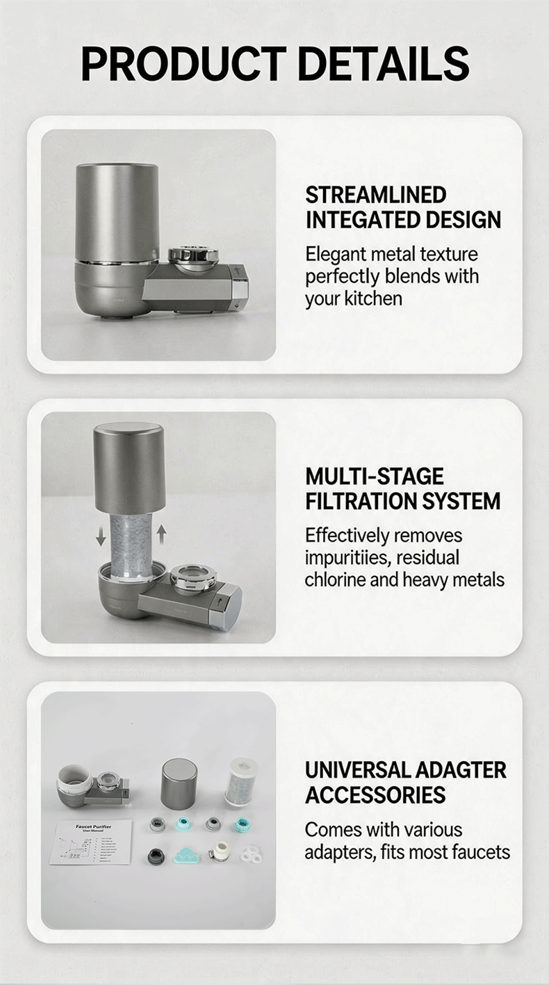 Vertical Faucet Water Purifier