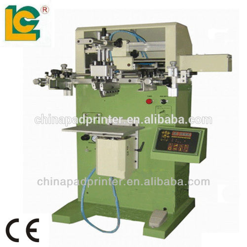 cylinder/plane silk screen printing machine LC-PA-400E round object printing machine