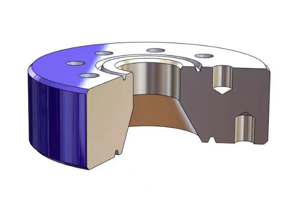 Flange de rosca de aço inoxidável para campo de petróleo