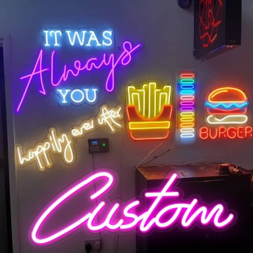 Popular DIY LED Neon Signs for Wedding, Bar, and Party Decorations