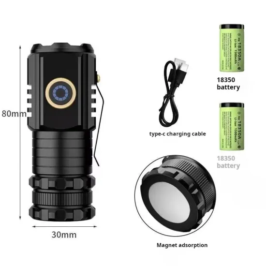 Mini Portable Waterproof Tactical LED Flashlight