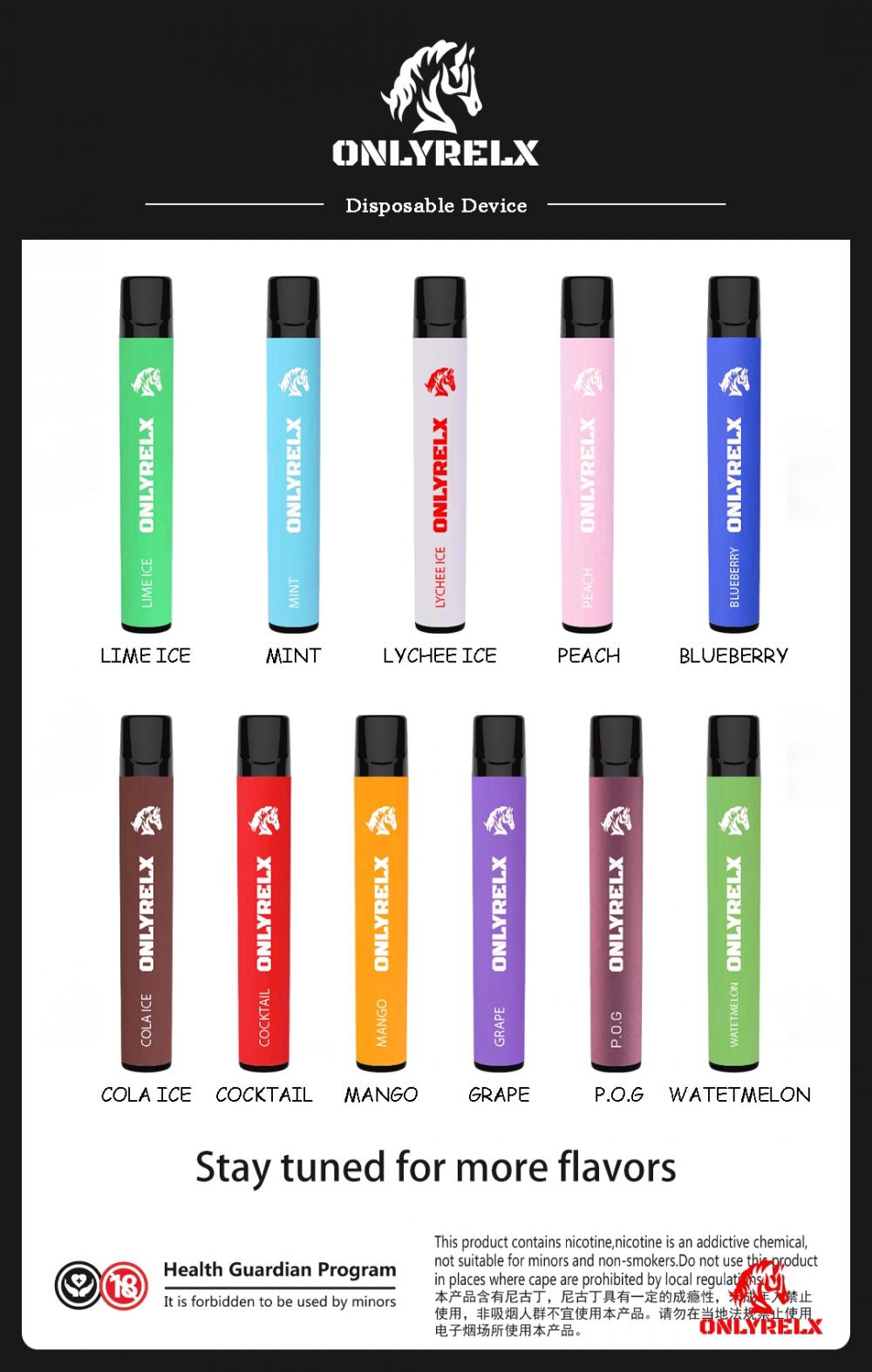 Kit de démarrage de vape durable de vente la plus chaude pratique