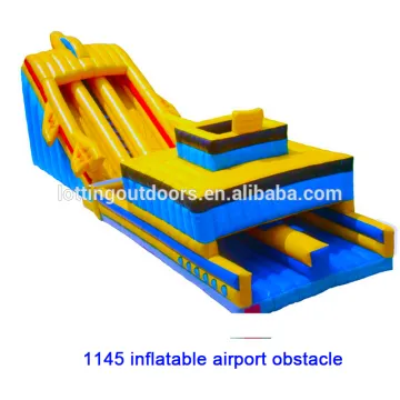 inflatable obstacle course, inflatable water obstacles, inflatable airport obstacle