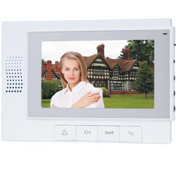 7\'\' Handsfree Color Video Door Phone indoor, TFT screen, door entry