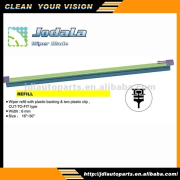 car wiper blade rubber
