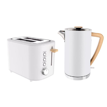 Fashionable Stainless Steel Electric Toaster and Kettle for Home or Hotel