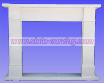 stone fireplace,marble carving