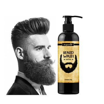Arganrro Mens Beard Shampoo Gift Set for Hair Growth and Moisturizing